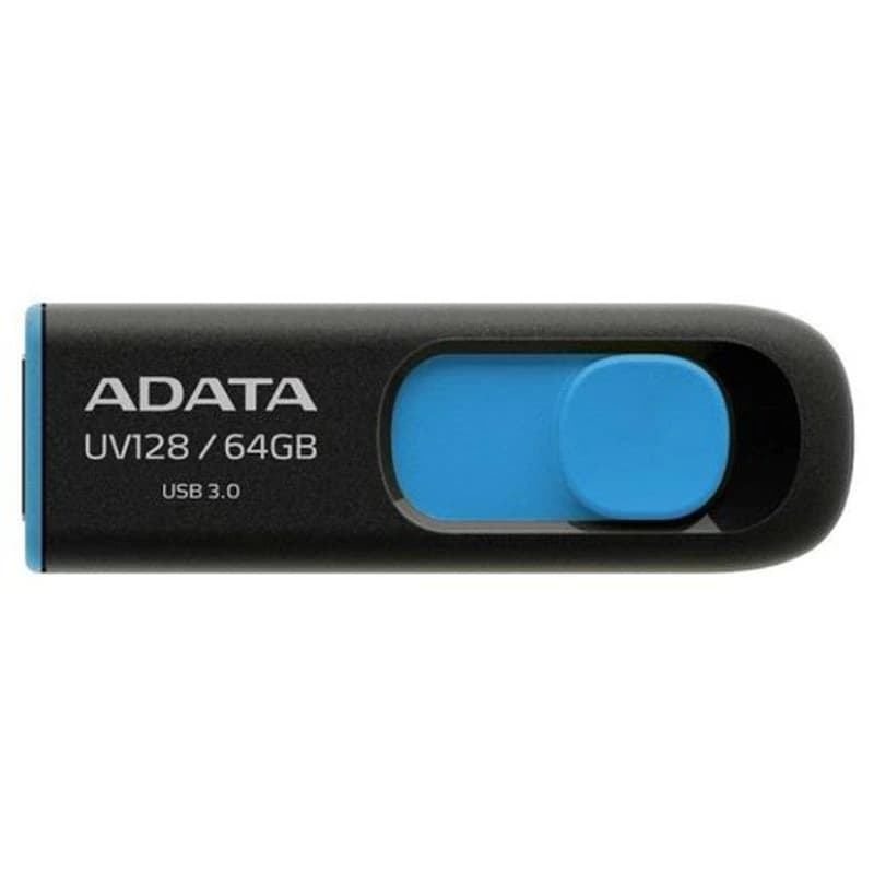 ADATA USB flash 64GB 3.1 AUV128-64G-RBE crno-plavi