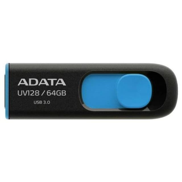 ADATA USB flash 64GB 3.1 AUV128-64G-RBE crno-plavi