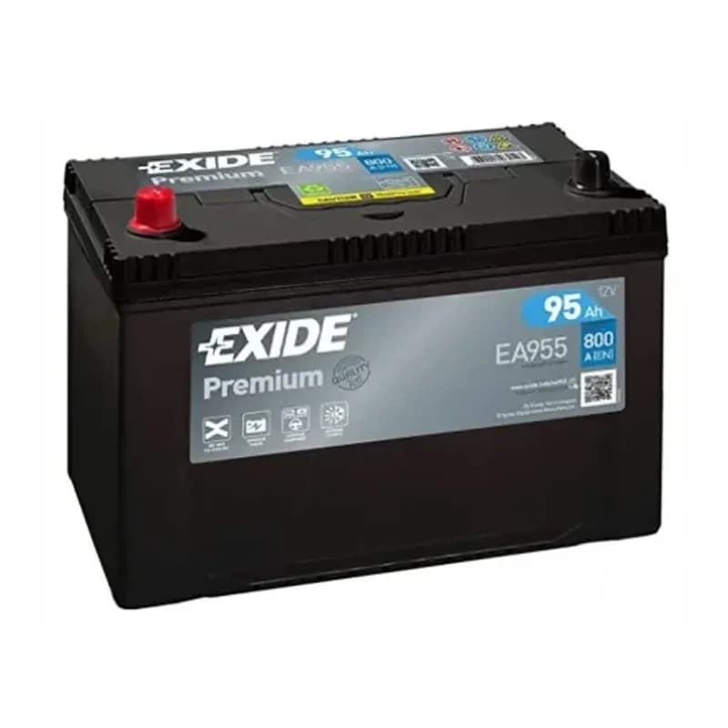 EXIDE  Akumulator, 12V 95Ah, 800A, +L, Premium