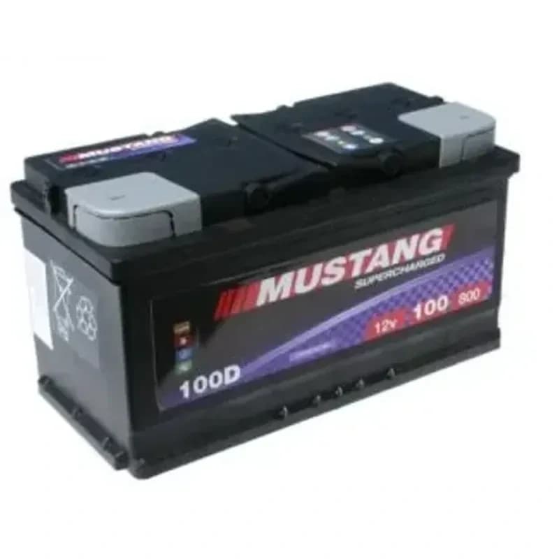 MUSTANG Akumulator, 12V 100Ah, +D