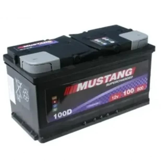 MUSTANG Akumulator, 12V 100Ah, +D