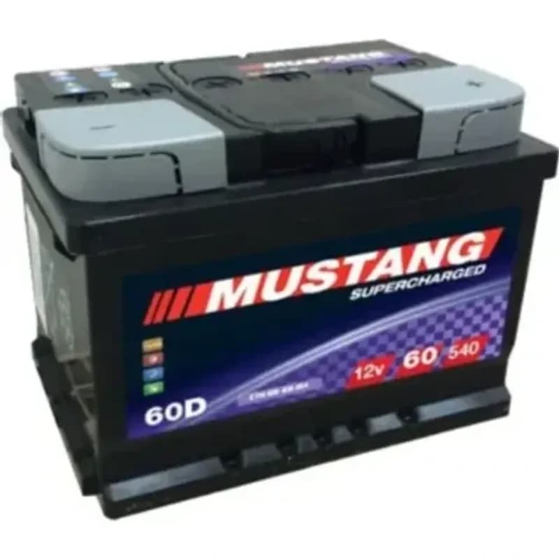 MUSTANG Akumulator, 12V 60Ah, +D