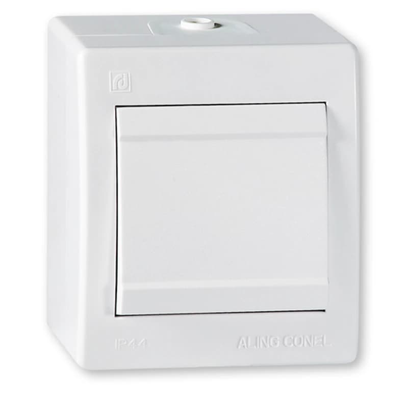 ALING-CONEL POWER10A Naizmenična sklopka, 250V~, IP44, Bela