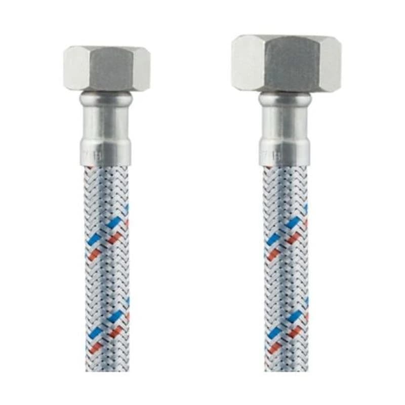 AQUASAN Brinox crevo F3/8”xF1/2” 50cm