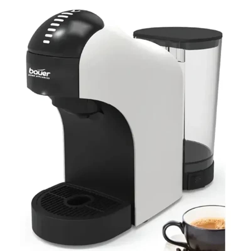BAUER Aparat za kafu, belo-crni, EM-600