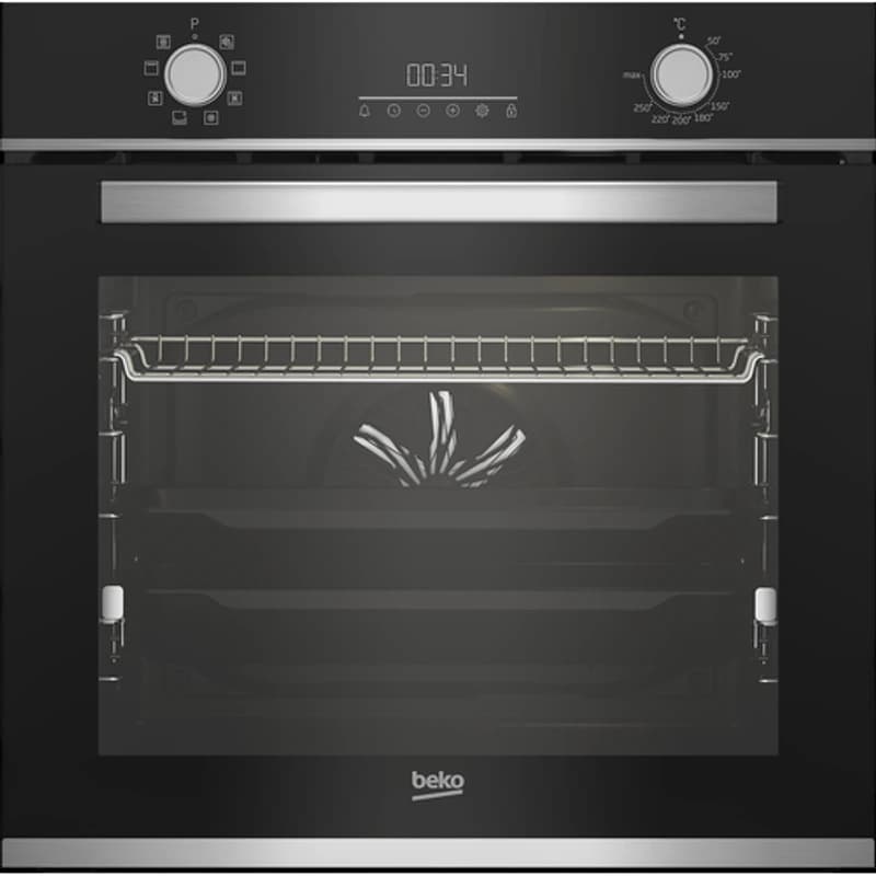 BEKO Ugradna rerna, 72 l, crna, BBIM 13300 XDN