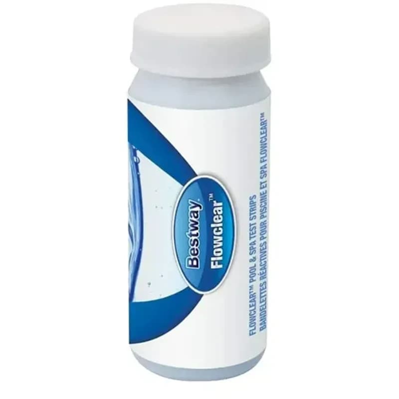 BESTWAY Tester na listiće za bazen, beli