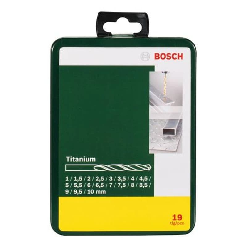 Bosch Burgija za metal, 19-delni set, HSS-TiN