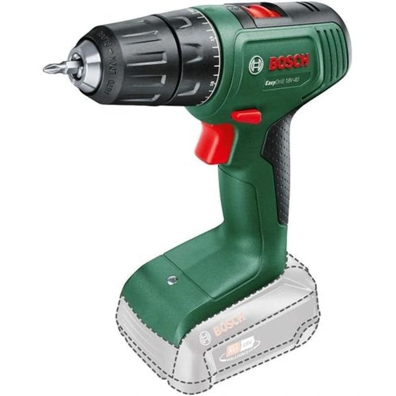 BOSCH Aku bušilica odvrtač, EasyDrill 18V-40 Solo 