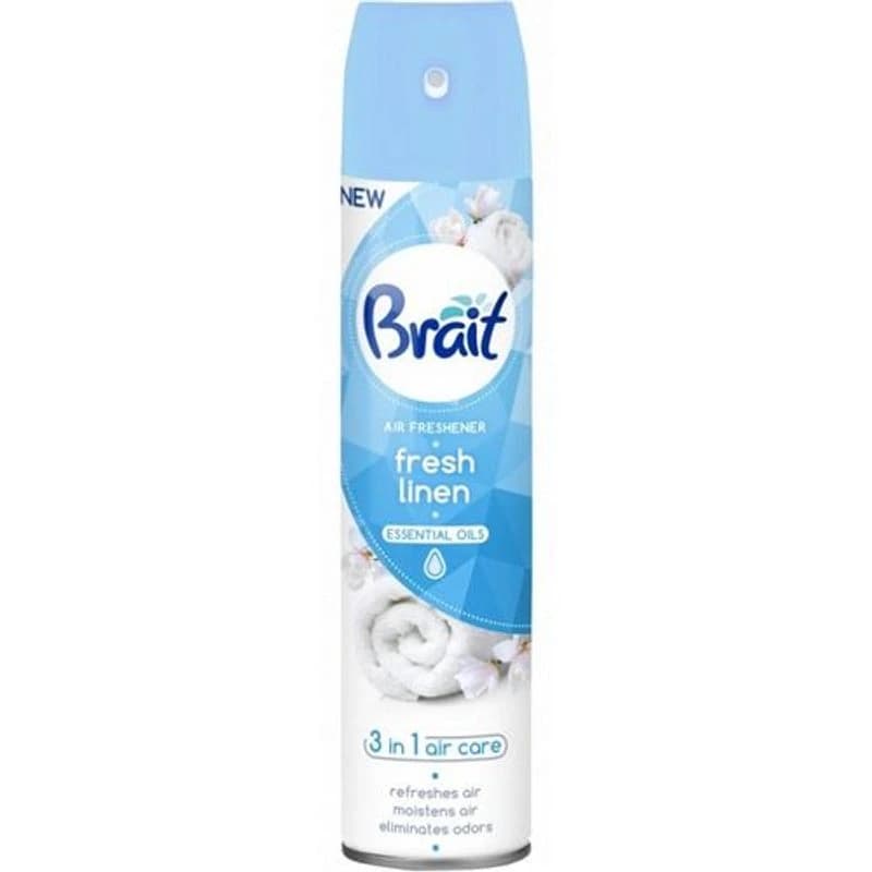 BRAIT Osveživač u spreju, 3u1, 300 ml, Fresh Linen