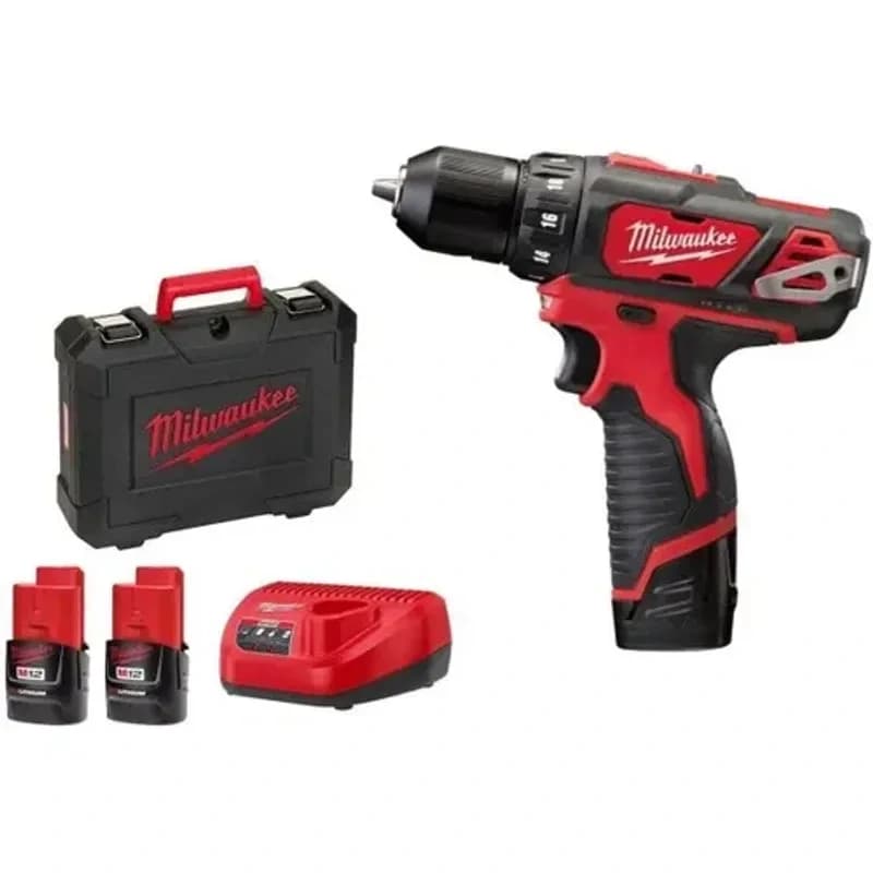 MILWAUKEE Bušilica odvijač, 12V 2Ah, M12BDD-202C
