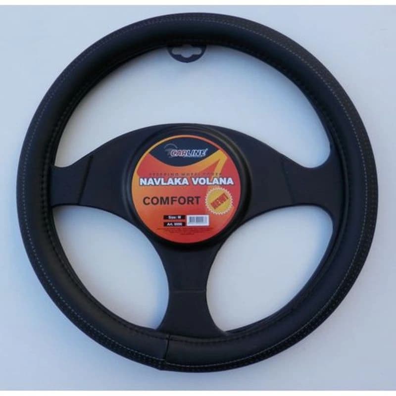 CAR LINE Navlaka volana M (38cm) crno-siva COMFORT