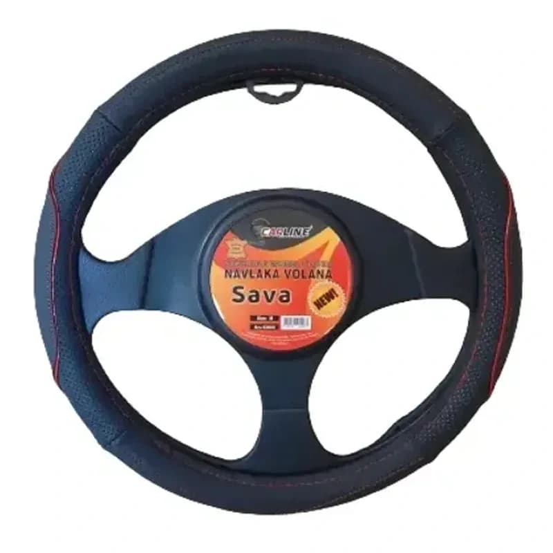 Car Line Navlaka za volan Sava, 38 cm, crna
