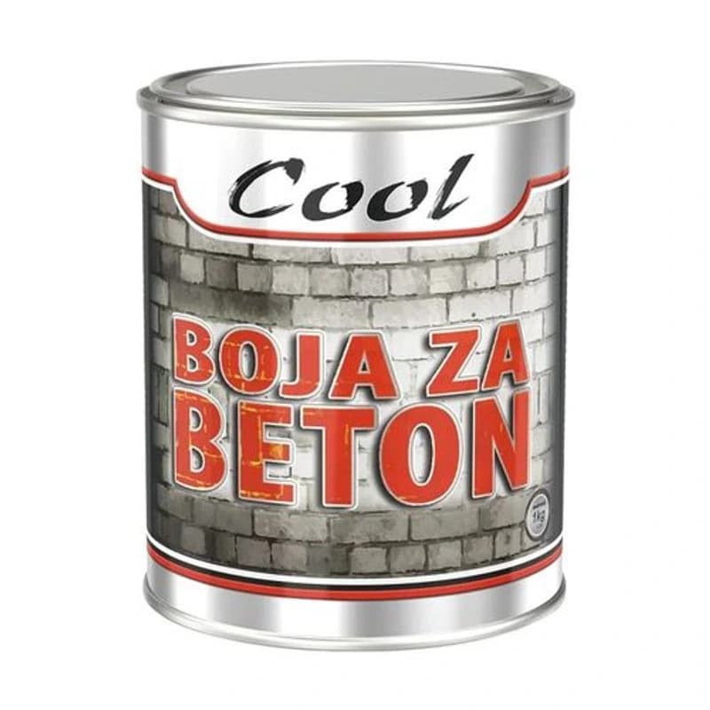 COOL Boja za beton, kajsija, 1 kg