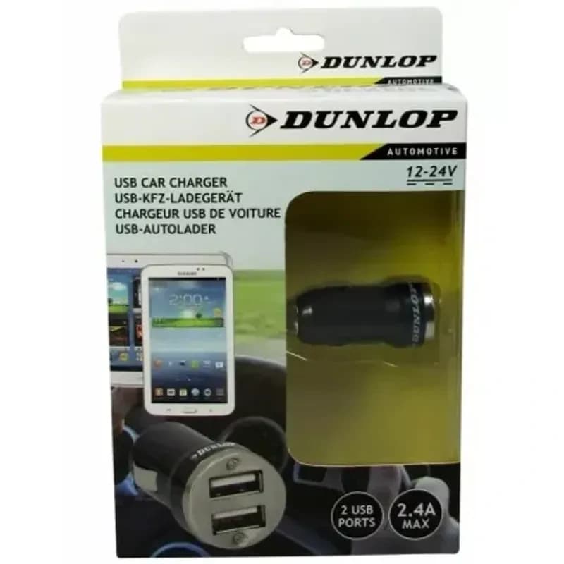 Dunlop Auto punjač za mobilni 12/24 V 2.4, bez kabla