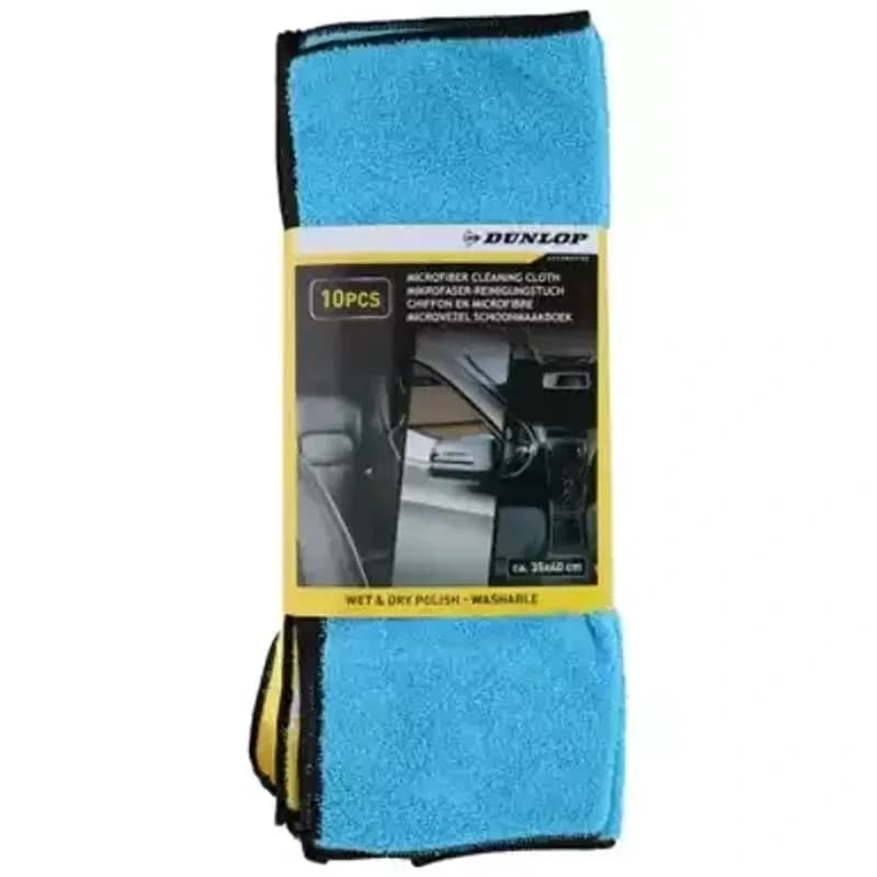DUNLOP mikrofiber krpa, 10 komada, 35x40 cm