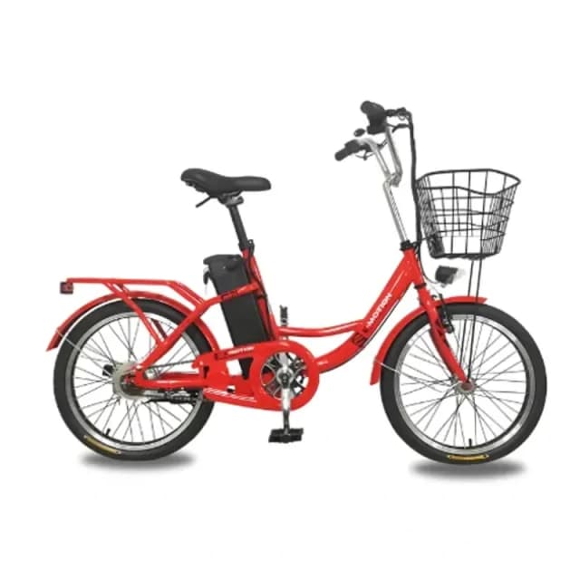 E-MOTION Električni bicikl, MINI, crveni