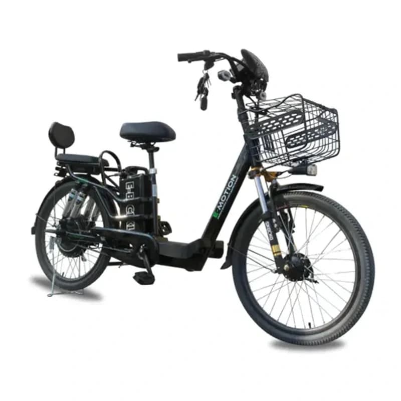 E-MOTION Električni bicikl, Skočko, crni