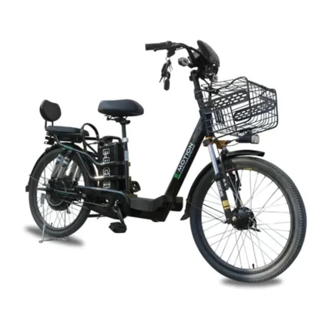 E-MOTION Električni bicikl, Skočko, crni