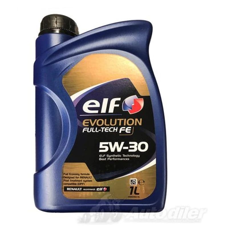 ELF Ulje za motor, 5W-30, 1 l, EVOLUTION FULLTECH FE, DPF