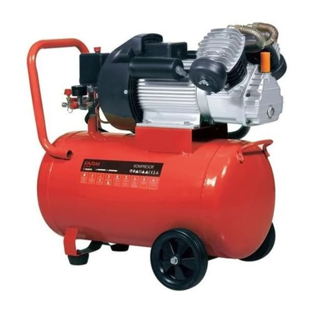 FARM Kompresor 50L V motor