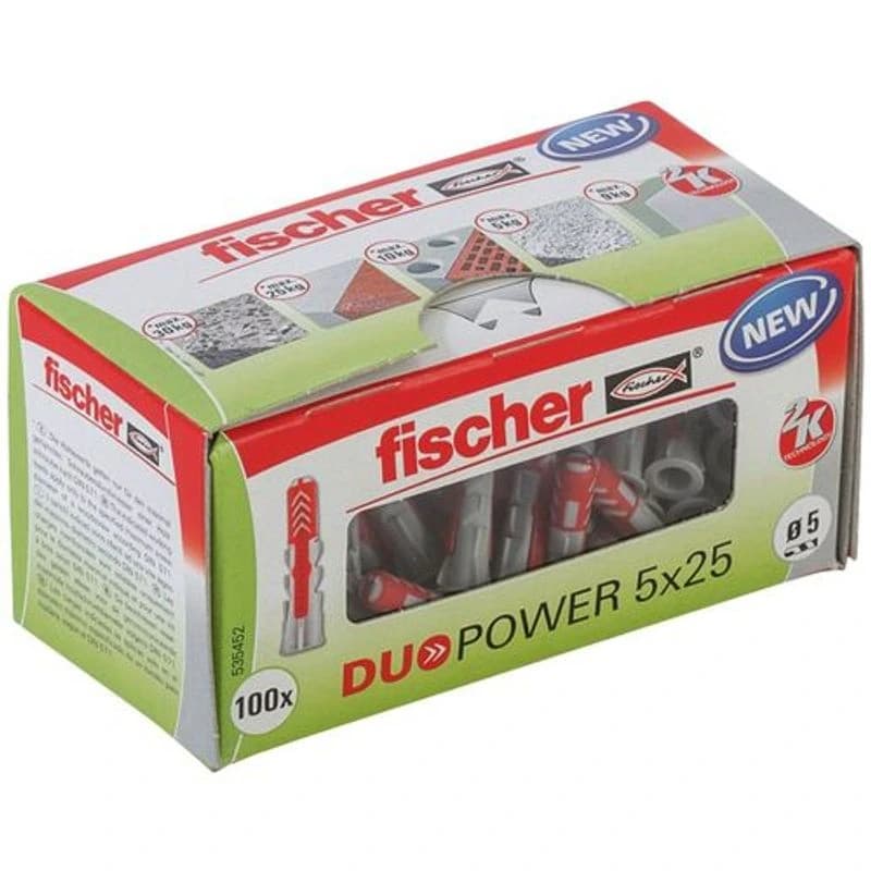 FISCHER Duopower tipl 5x25 mm