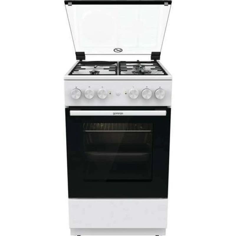 Gorenje Kombinovani šporet, 68 l, AquaClean, beli, GK 5A11 WD