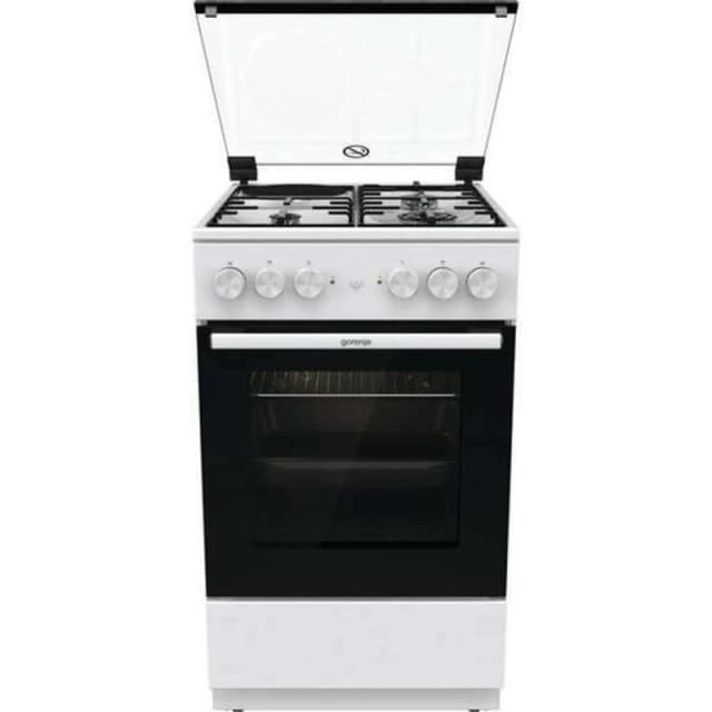 Gorenje Kombinovani šporet, 68 l, AquaClean, beli, GK 5A11 WD
