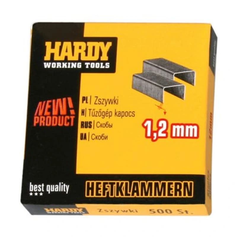 HARDY Municija za heftalicu, 10x10x1.2 mm
