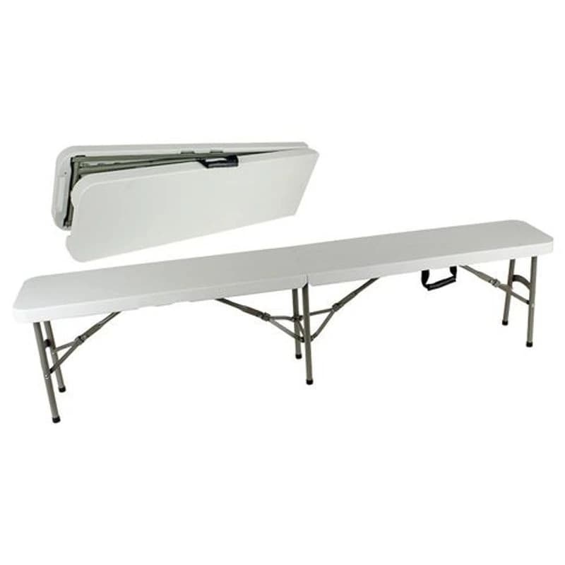 HAUS Sklopiva klupa 183x27x44 cm, siva