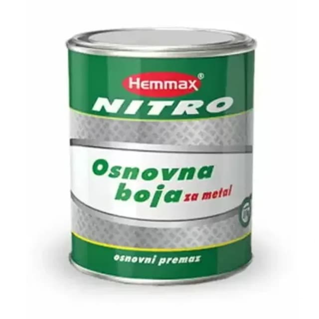 HEMMAX NITRO Osnovna boja za metal, crvena, 0.9 kg