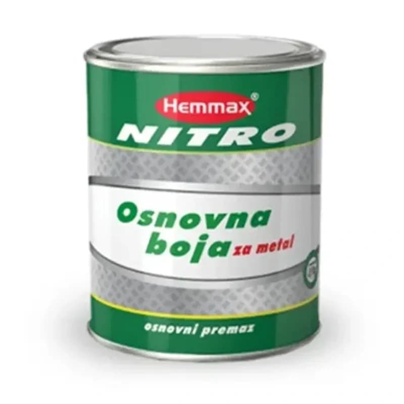 HEMMAX NITRO Osnovna boja za metal, siva, 0.9 kg