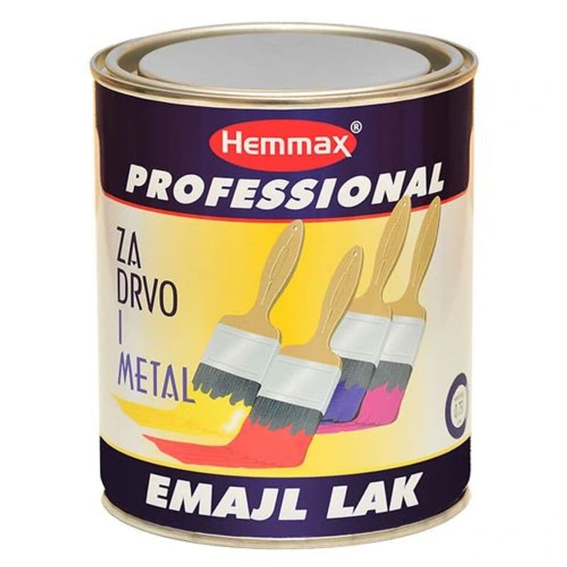 HEMMAX Professional emajl lak za drvo i metal, oker 0.2 l 