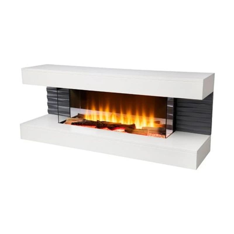 HOME Električni kamin, Panorama, 2000 W, FKK10, beli
