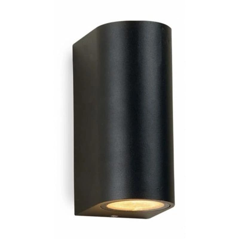 HOME LIGHT Zidna svetiljka, 2xGu10, IP65, crna, W10402