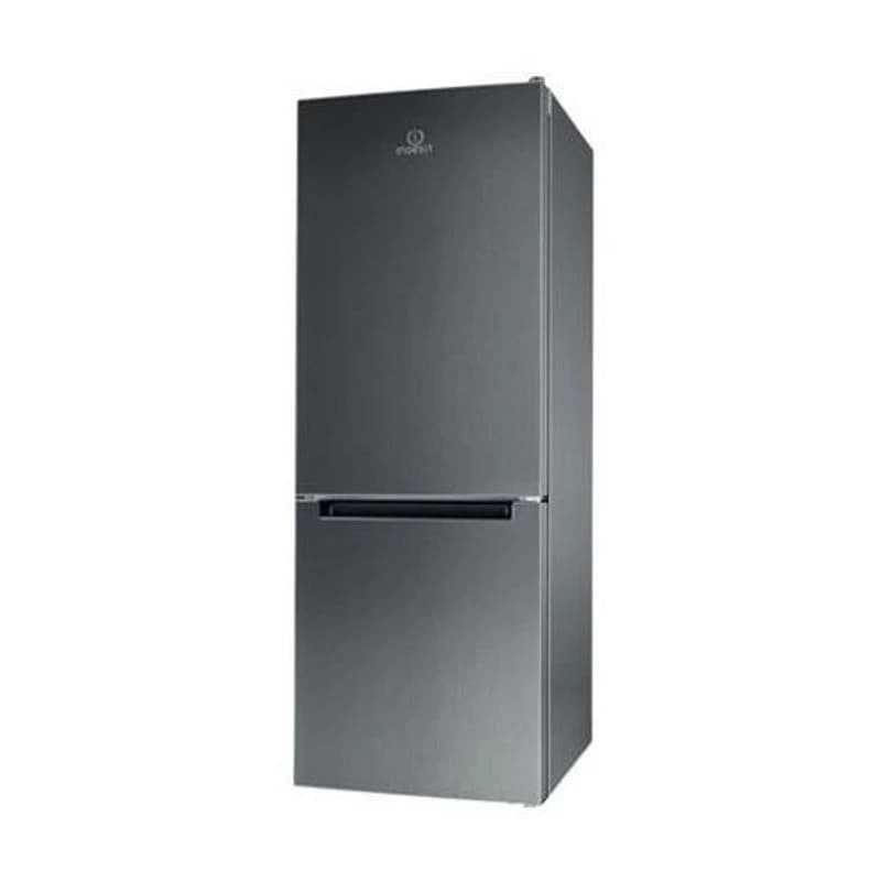 Indesit Frižider, kombinovani, 197 l/75 l, Inox, LI6 S2E X