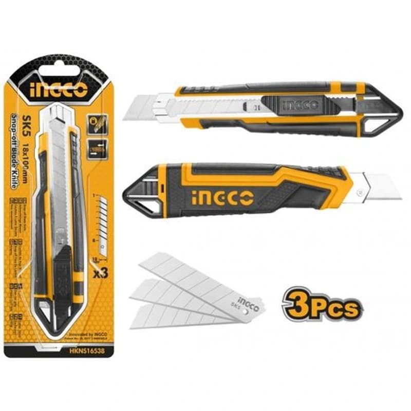 Ingco Skalpel, 169 mm 18x100 mm, hkns16538