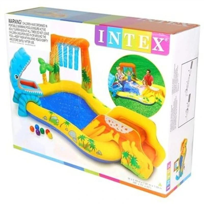INTEX Dečiji bazen 2.49x1.91x1.09 m, Dinosaurus Play Centre
