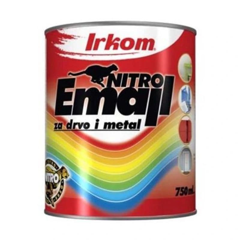 Irkom  Nitro emajl beli 750 ml