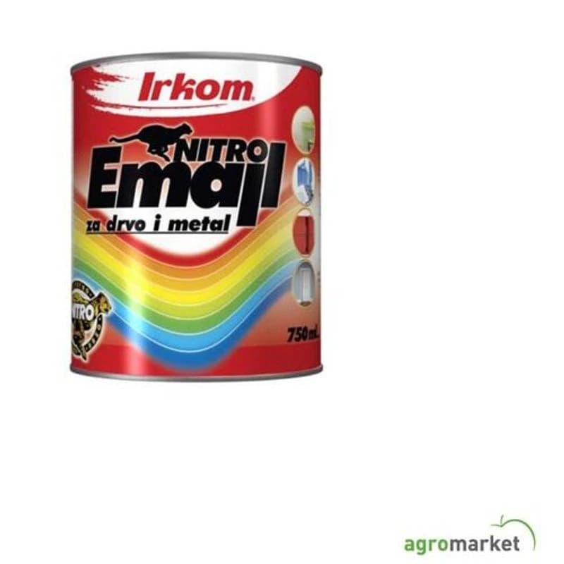 Irkom Nitro emajl, tamno zeleni, 750 ml