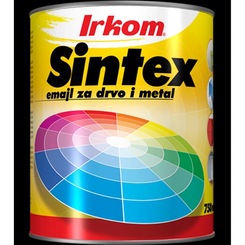 IRKOM Sintex Emajl, univerzalni, sivi, 0,75 l