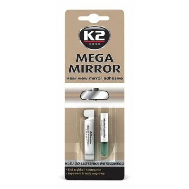 K2 Lepak za retrovizore, 6 ml, MEGA MIRROR