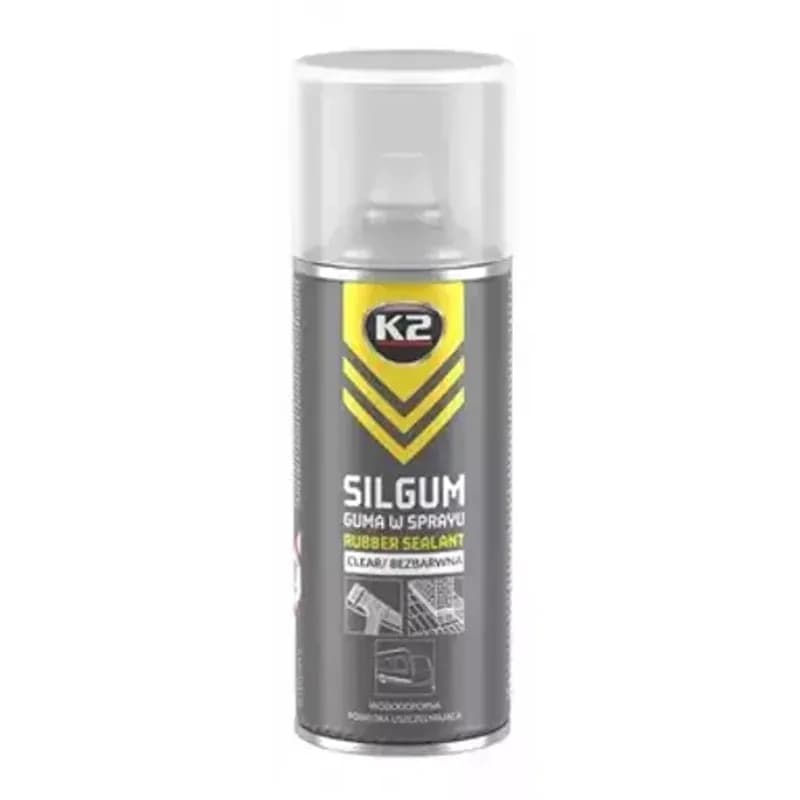 K2 Silgum guma u spreju, crna, 400 ml
