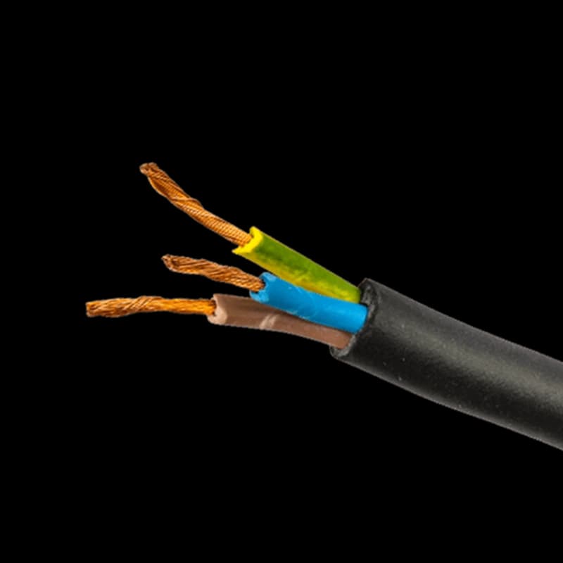 Kabl GG/J  3x2.50 mm, licna crni