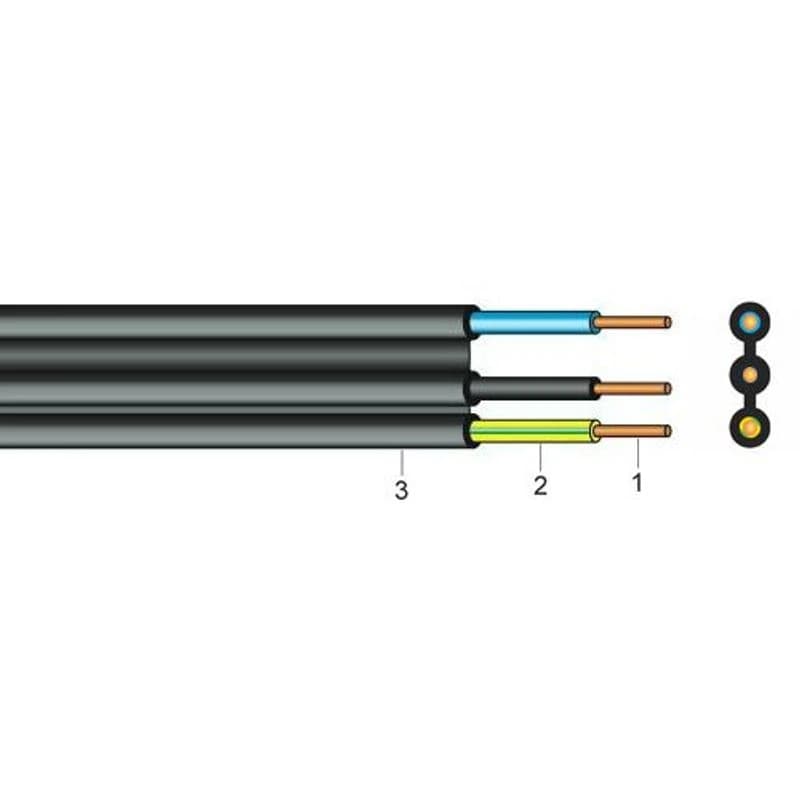 Kabl PP/R 3x1.5 mm 005636