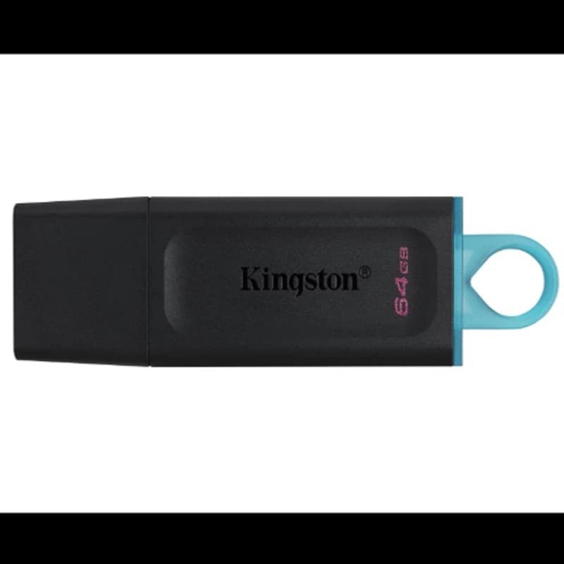 KINGSTON Kyson DTX USB Flash 3.2, 64 GB, Crni
