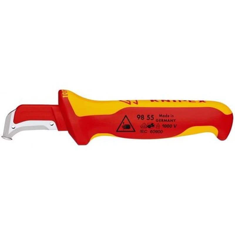 KNIPEX 98 55 Nož za električare, VDE izolovano, 180 mm