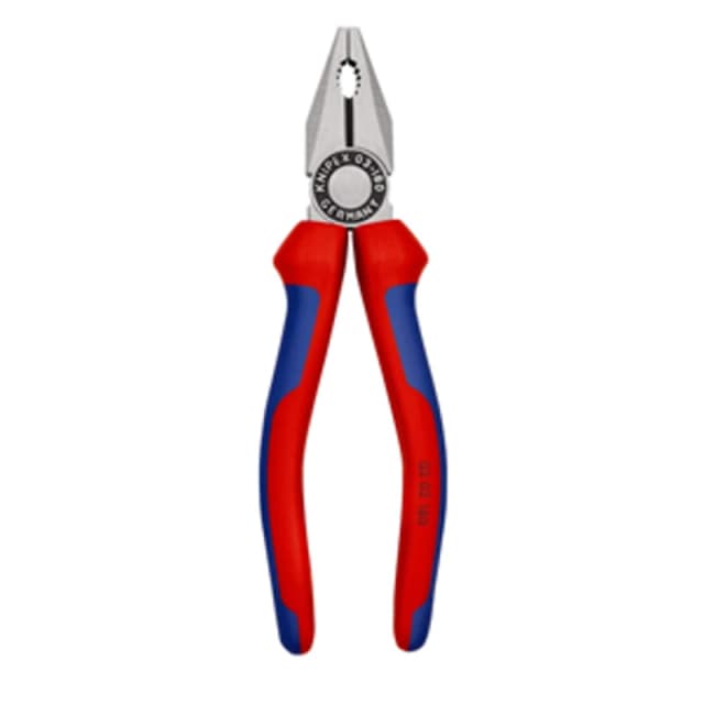 KNIPEX Klešta kombinovana, 180 mm, 03 02 180, crvena