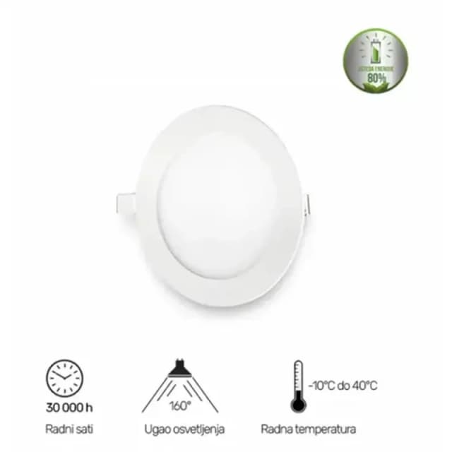 LED Panel U/Z Knc1, 6W, 4000K
