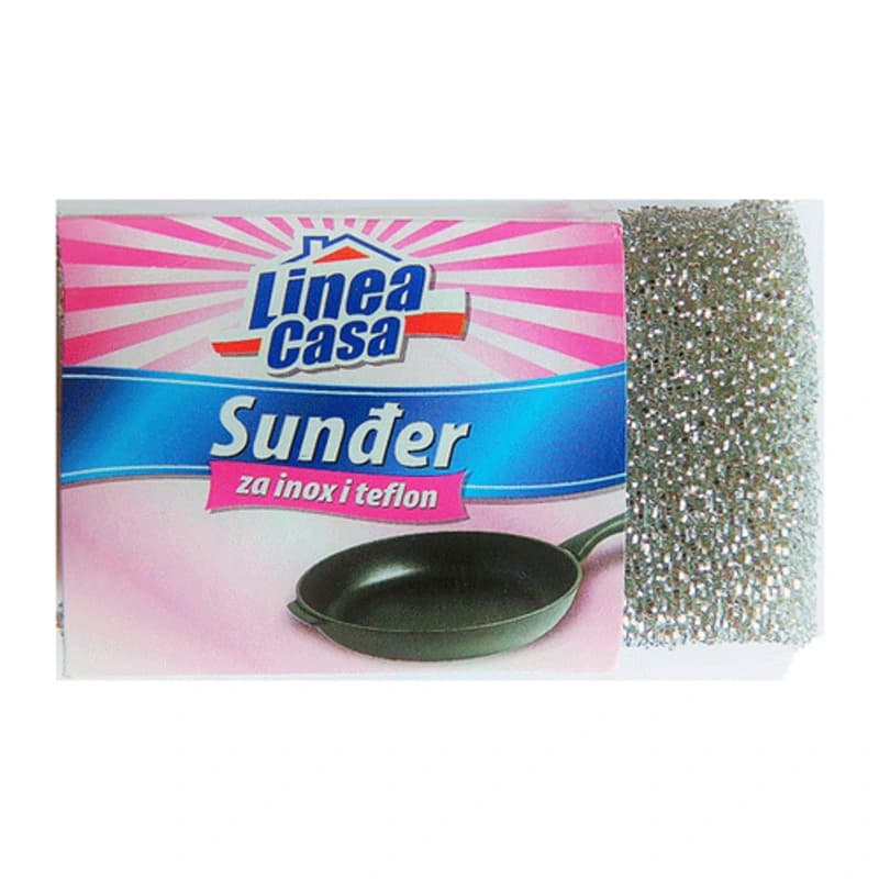 LINEA CASA Sunđer za inox i teflon